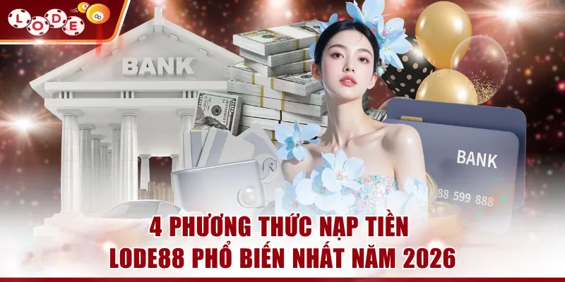 4 phương thức nạp tiền LODE88 phổ biến nhất năm 2026