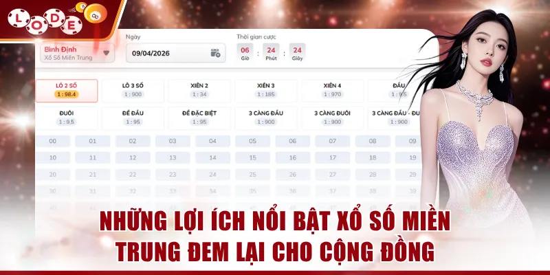 Những lợi ích nổi bật xổ số miền Trung đem lại cho cộng đồng